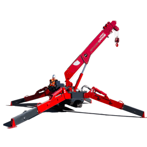 SPYDERCRANE URW547 mini crawler crane, 500 Series