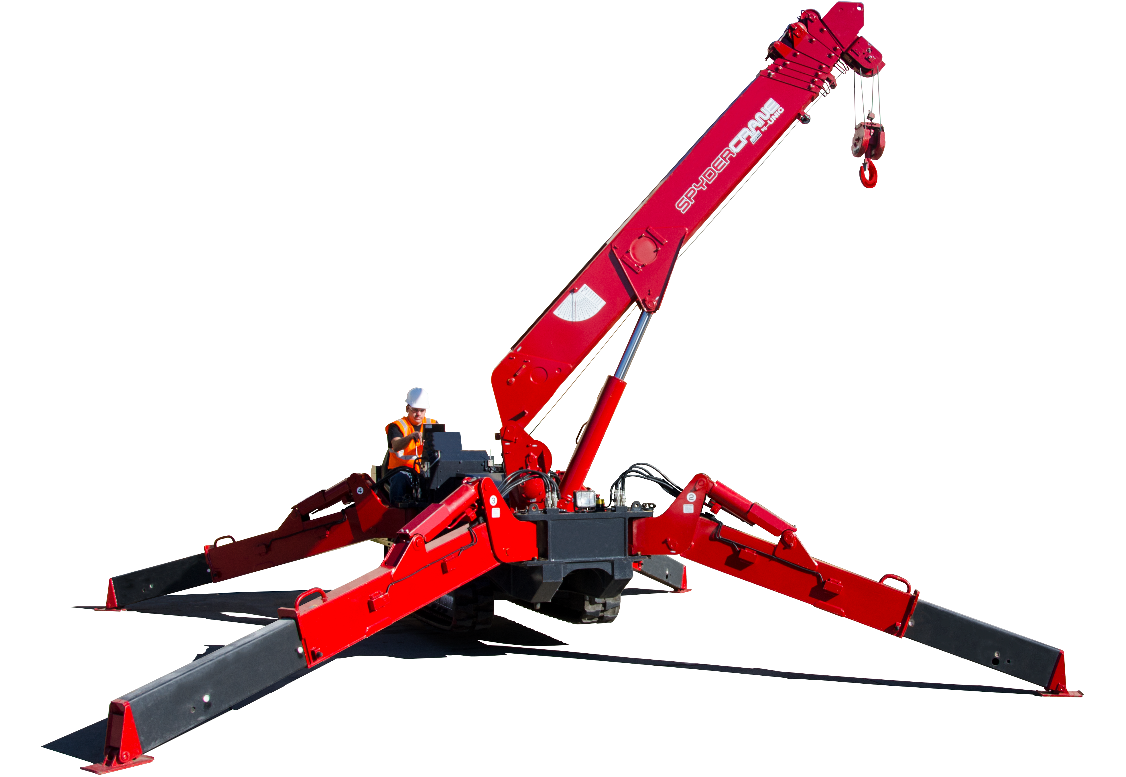 SPYDERCRANE URW547 mini crawler crane, 500 Series