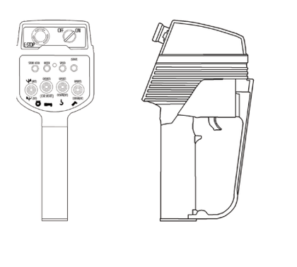 URW205 wireless remote controller