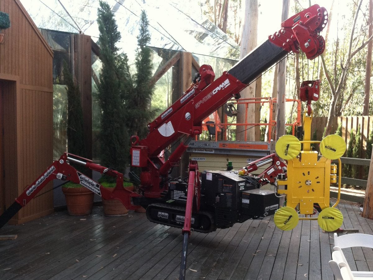 suction cup crane