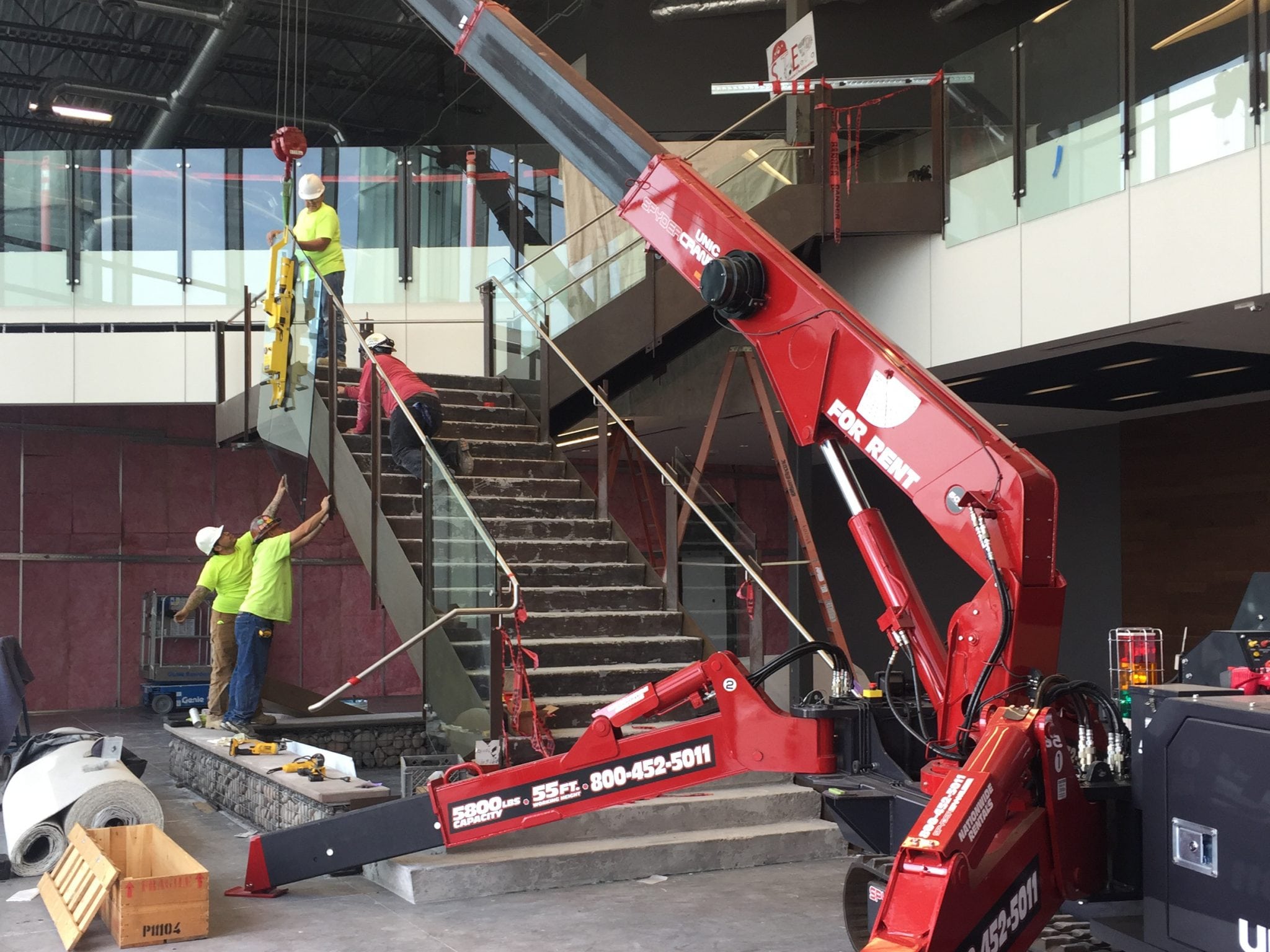 Indoor crane