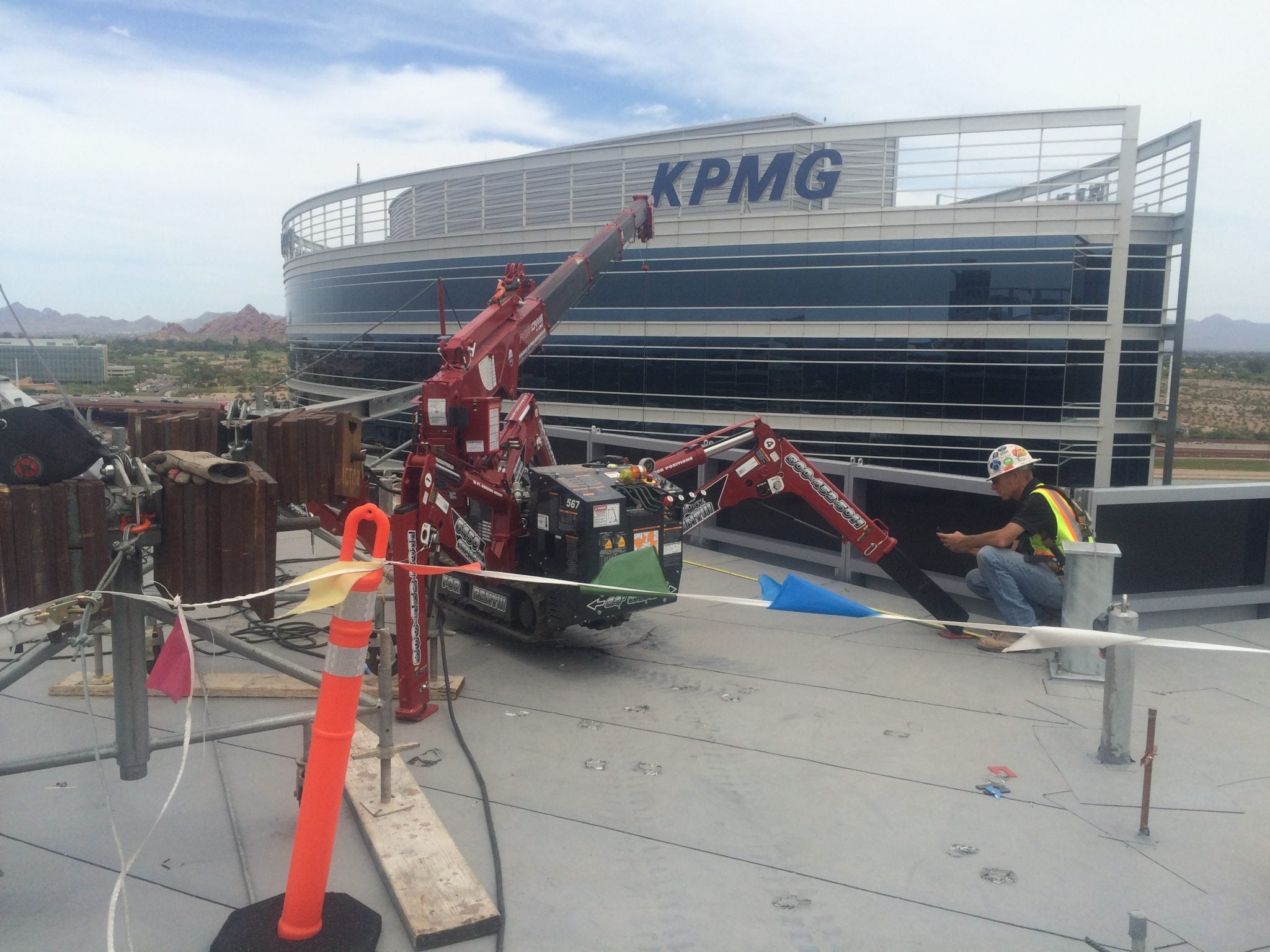 rooftop crane