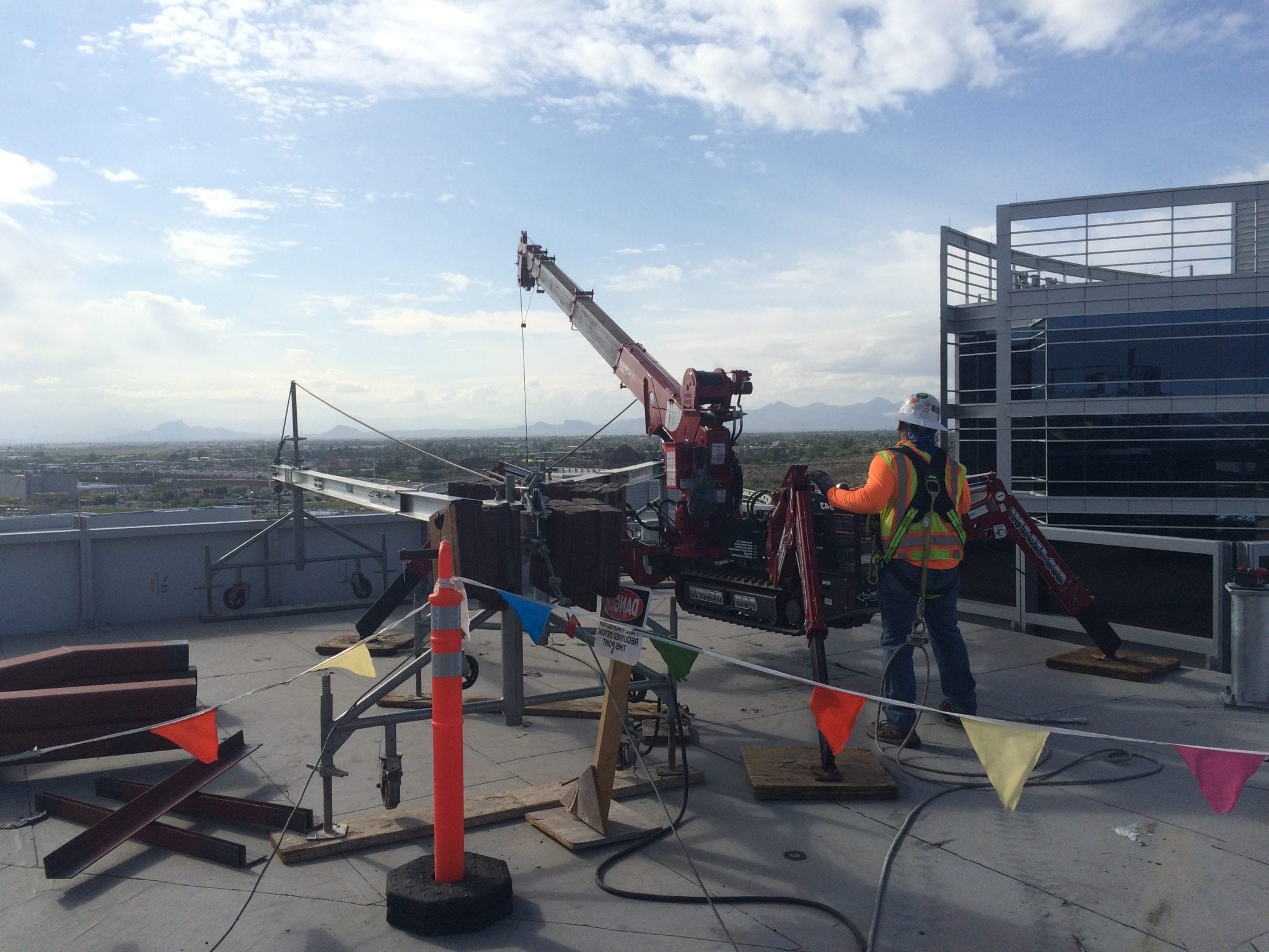 roof top crane